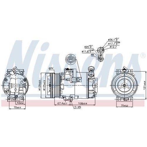 A/C COMPRESSOR OP ASTRA H 04-