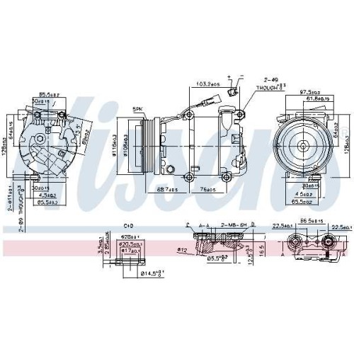 A/C COMPRESSOR FOCUS C-MAX 06-