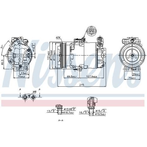 A/C COMPRESSOR ASTRA G  98-