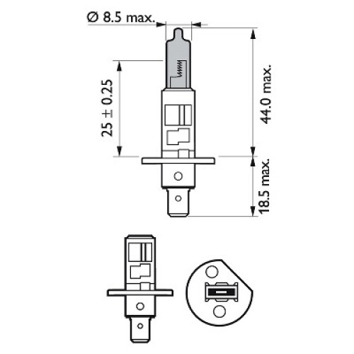 ΛΑΜΠΑ  X-TREME VISION H1