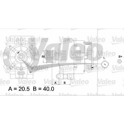 ΑΛΤΕΡΝ. 120A 14V MEGANE 1.4,1.