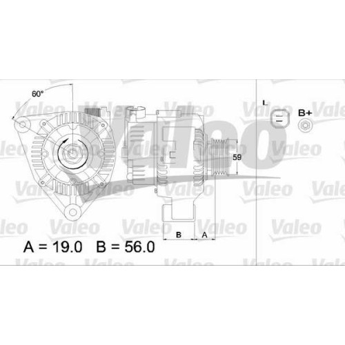 ΑΛΤΕΡΝ. 90A 14V BERLIN. 1.6 96