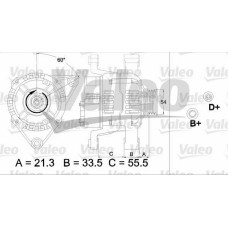 ΑΛΤΕΡΝ.55Α CORSA 1.0/1.2 97-